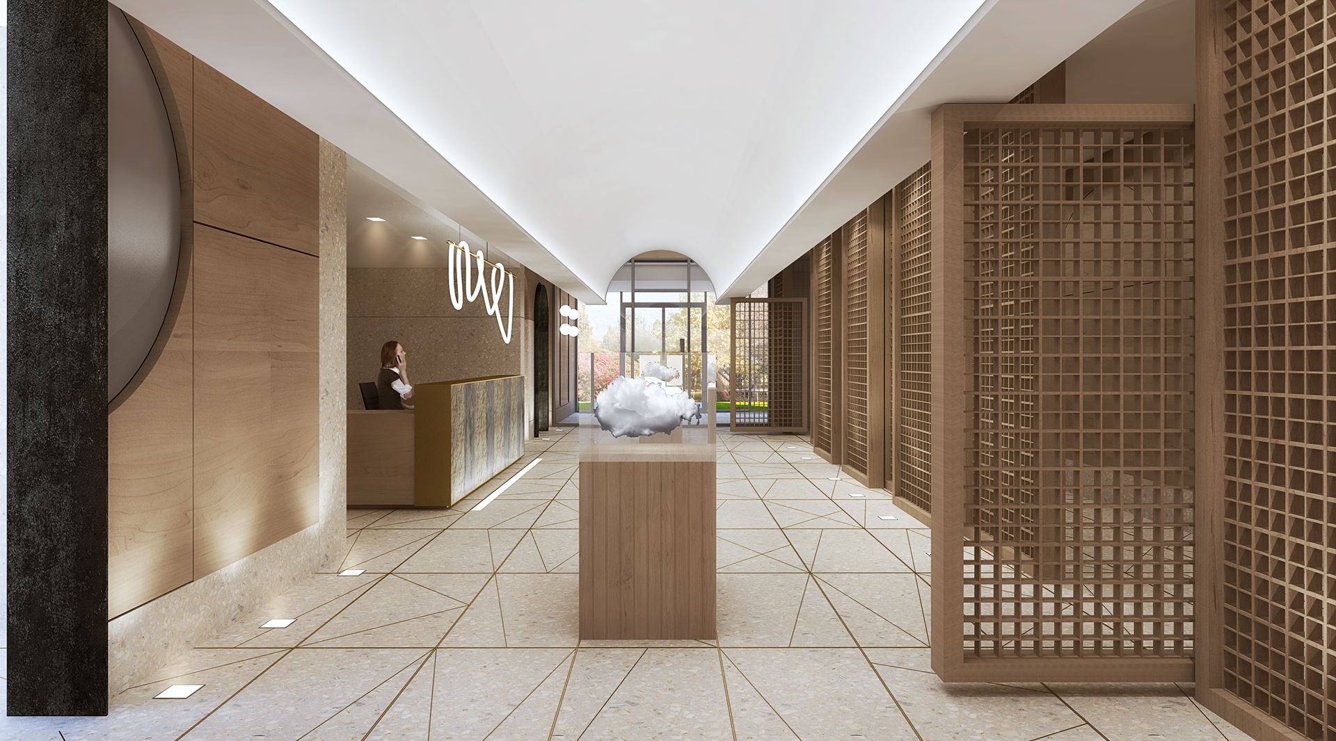 Crest at Crosstown rendering