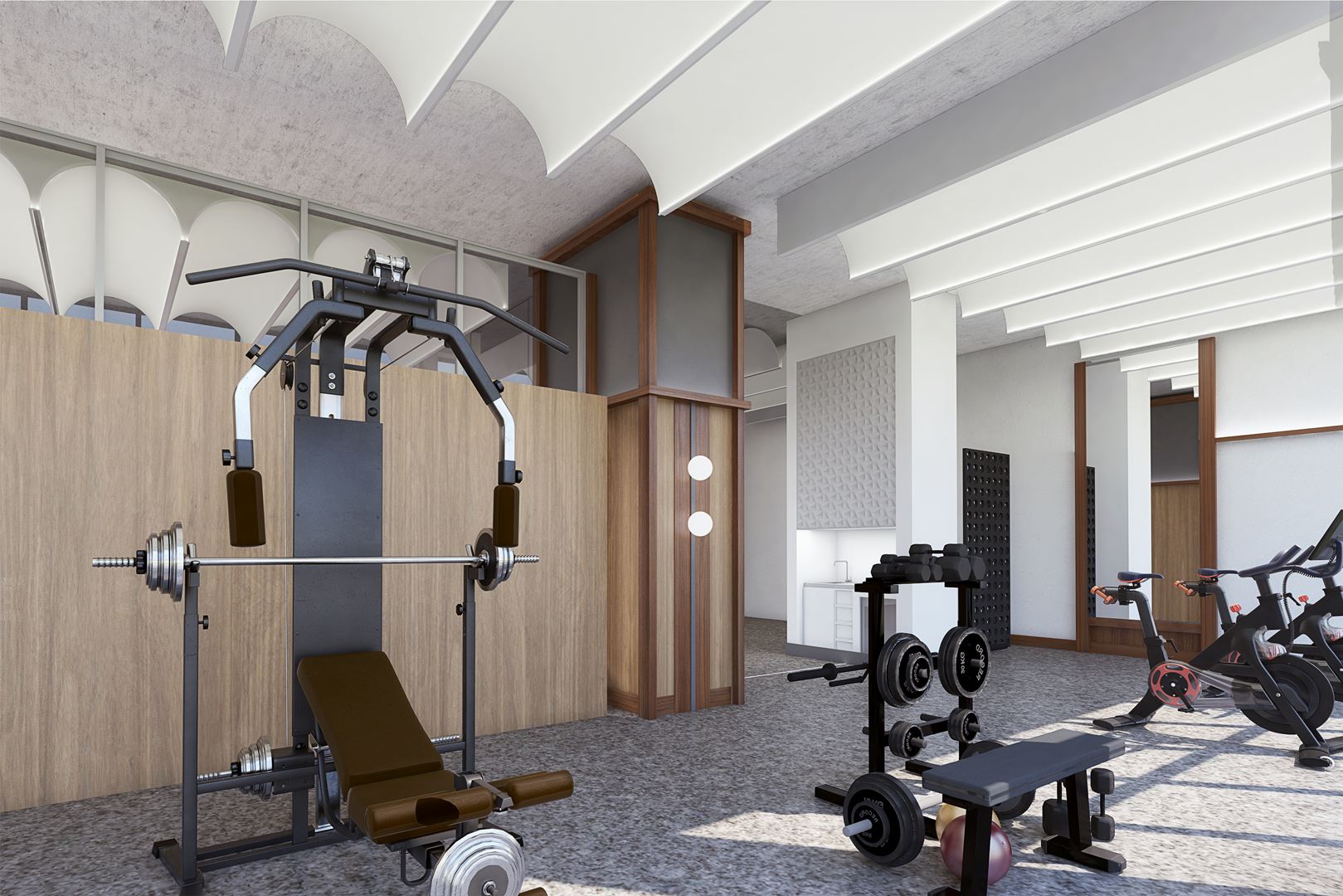 Crest at Crosstown rendering