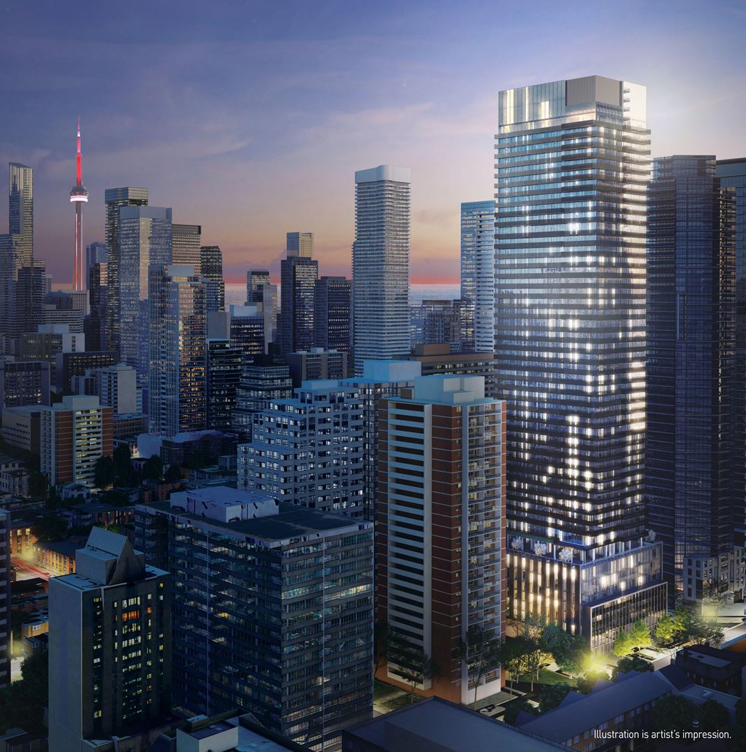 55C Condos rendering