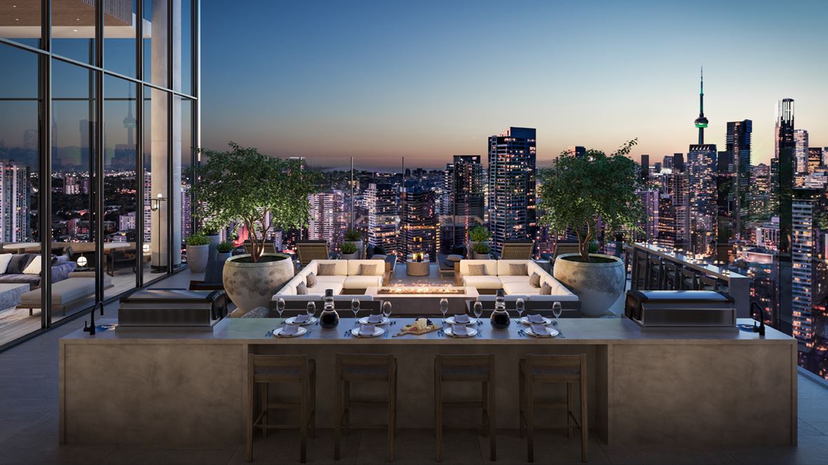 55C Condos rendering