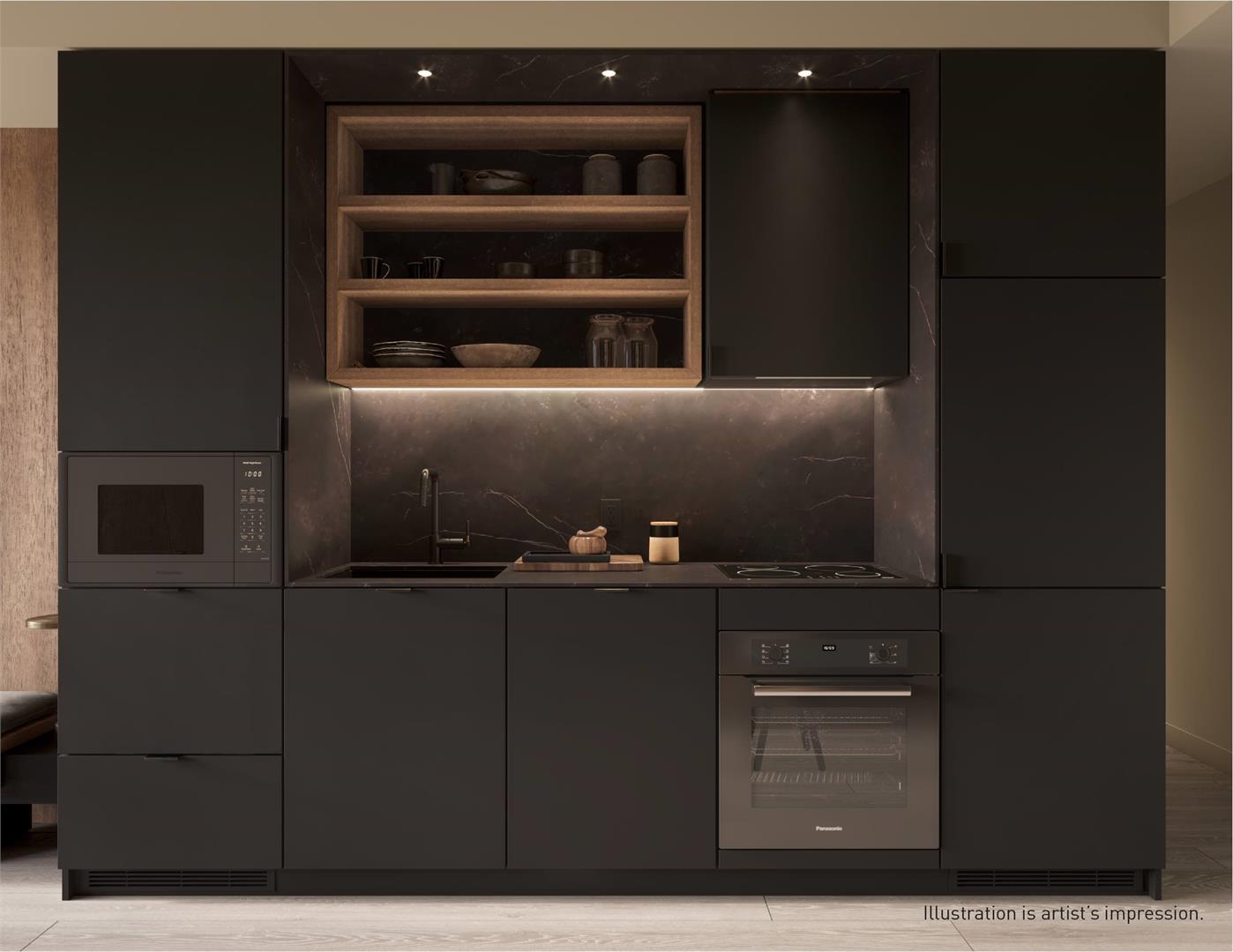 55C Condos rendering