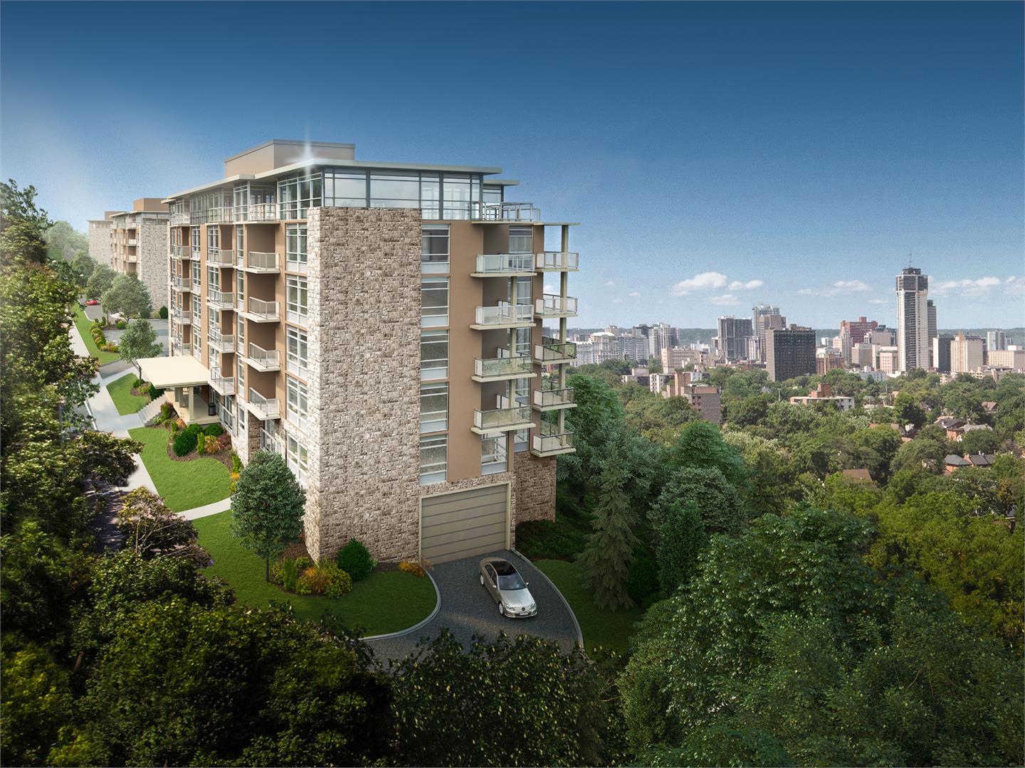 Vista 3 Condos on Charlton rendering
