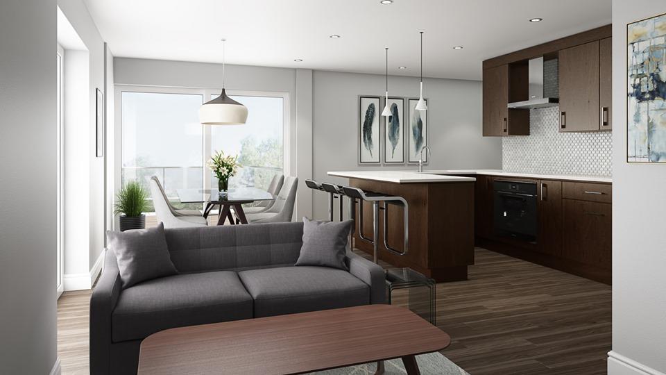 Vista 3 Condos on Charlton rendering