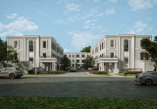 Town Manors rendering