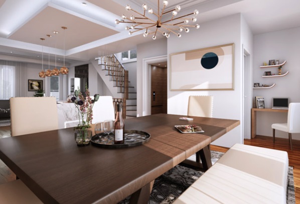 Town Manors rendering