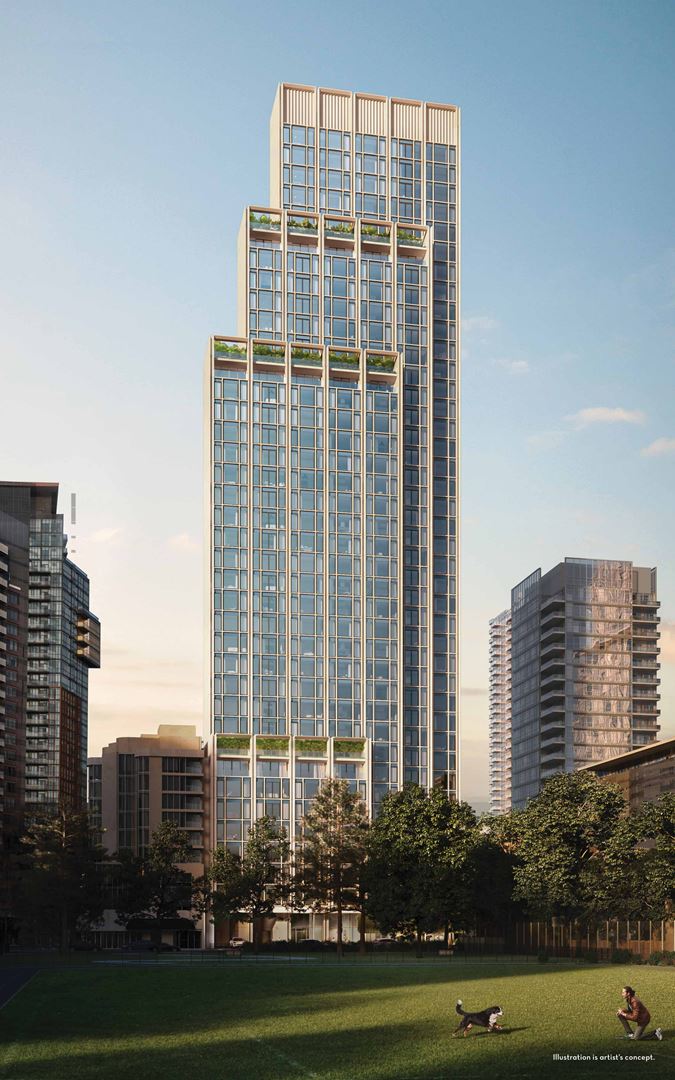Fifty Scollard Condos rendering