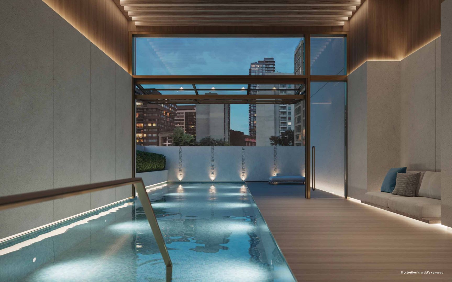 Fifty Scollard Condos rendering