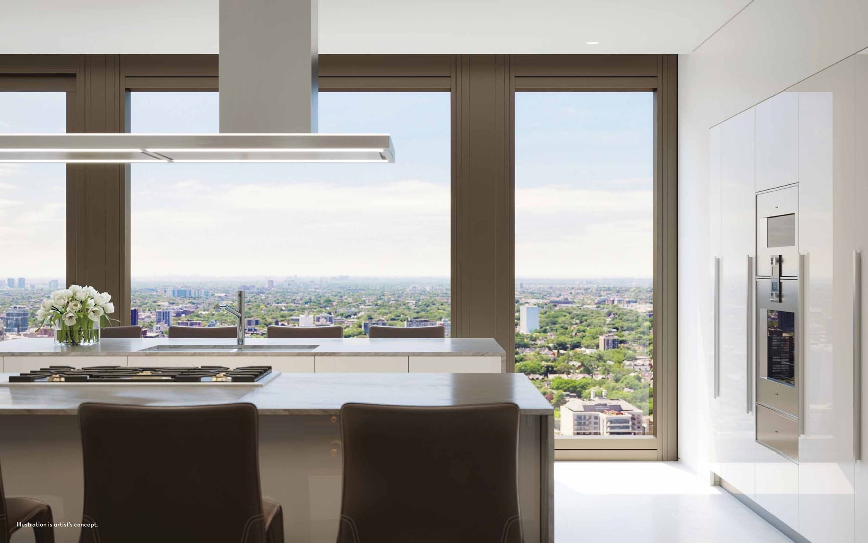 Fifty Scollard Condos rendering