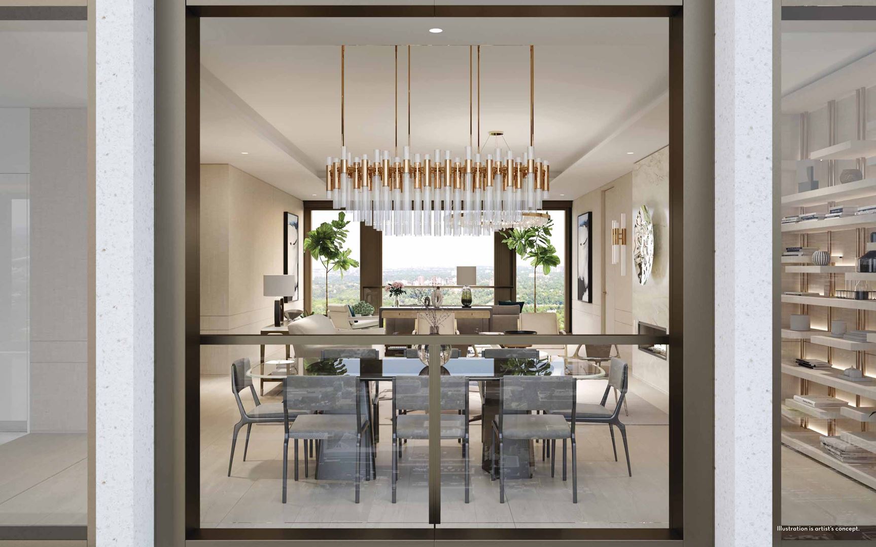 Fifty Scollard Condos rendering