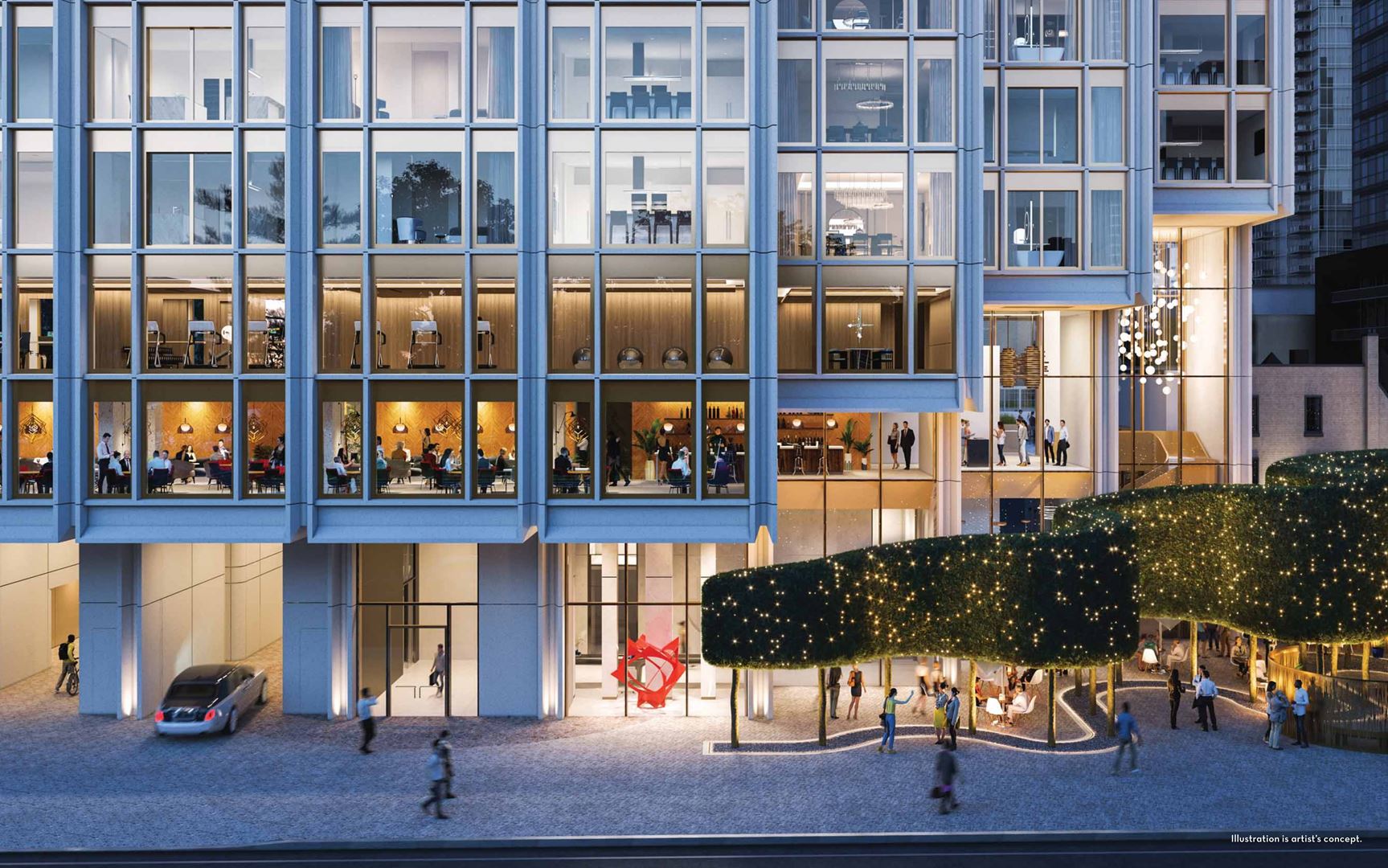 Fifty Scollard Condos rendering
