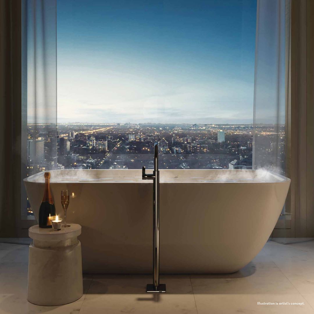 Fifty Scollard Condos rendering