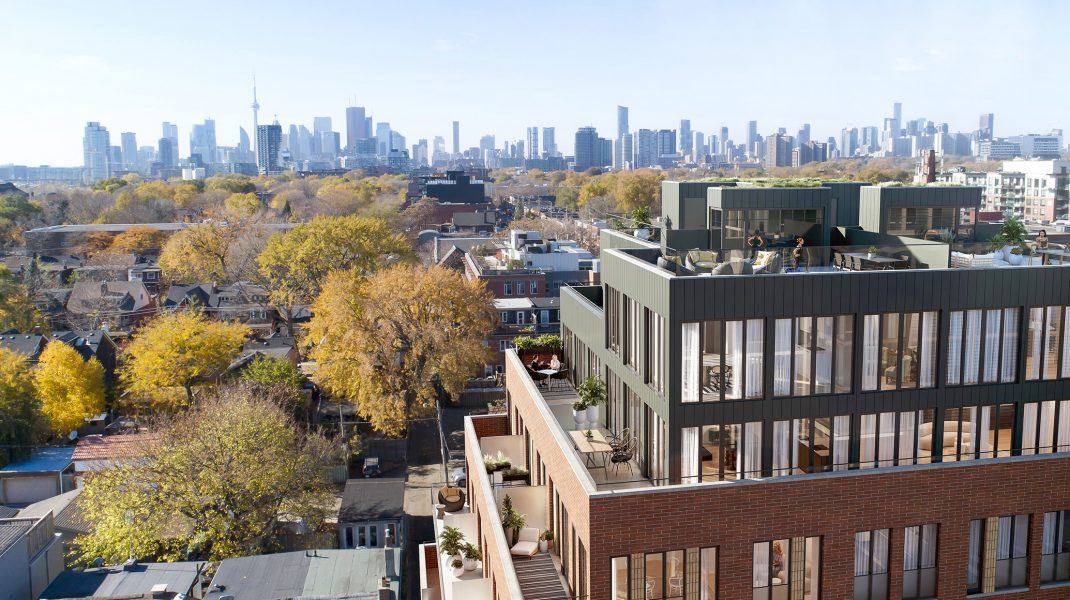 The Grove Condos rendering