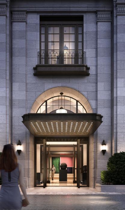 Maison 77 Clarendon rendering