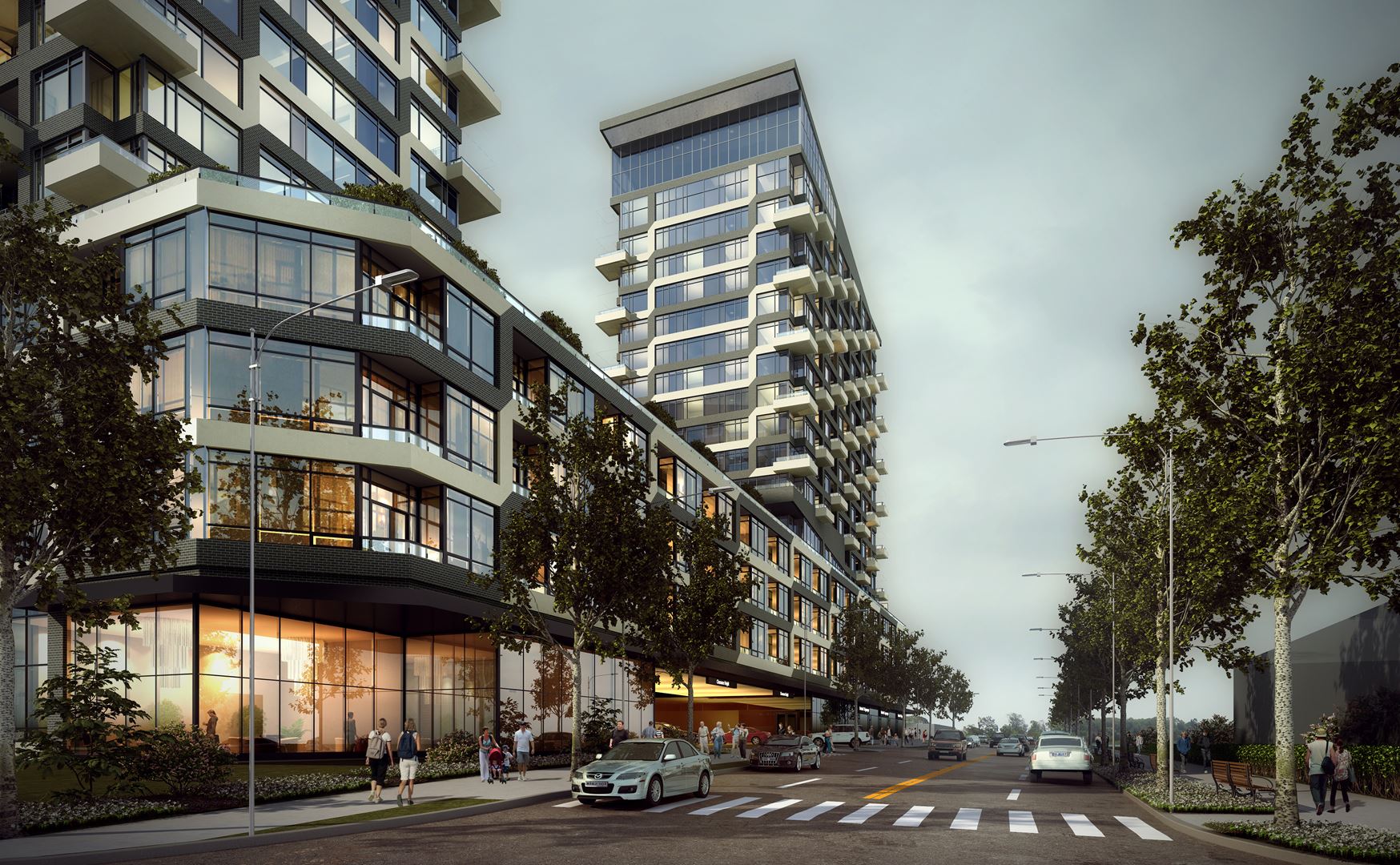 Oak & Co. Condos rendering