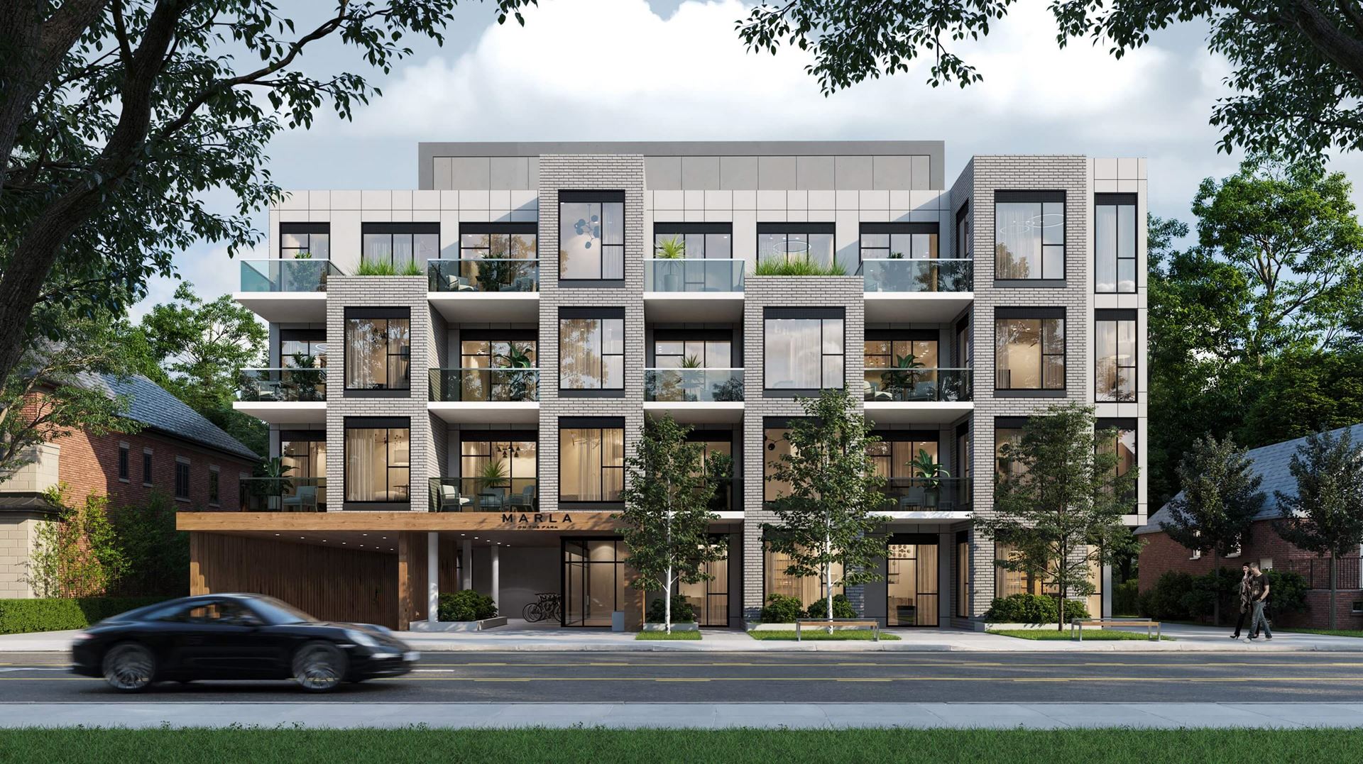 Marla On The Park Condos rendering