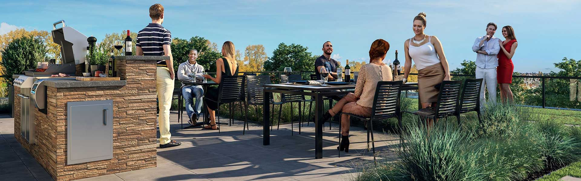 67 Lakeshore West Luxury Condominiums rendering