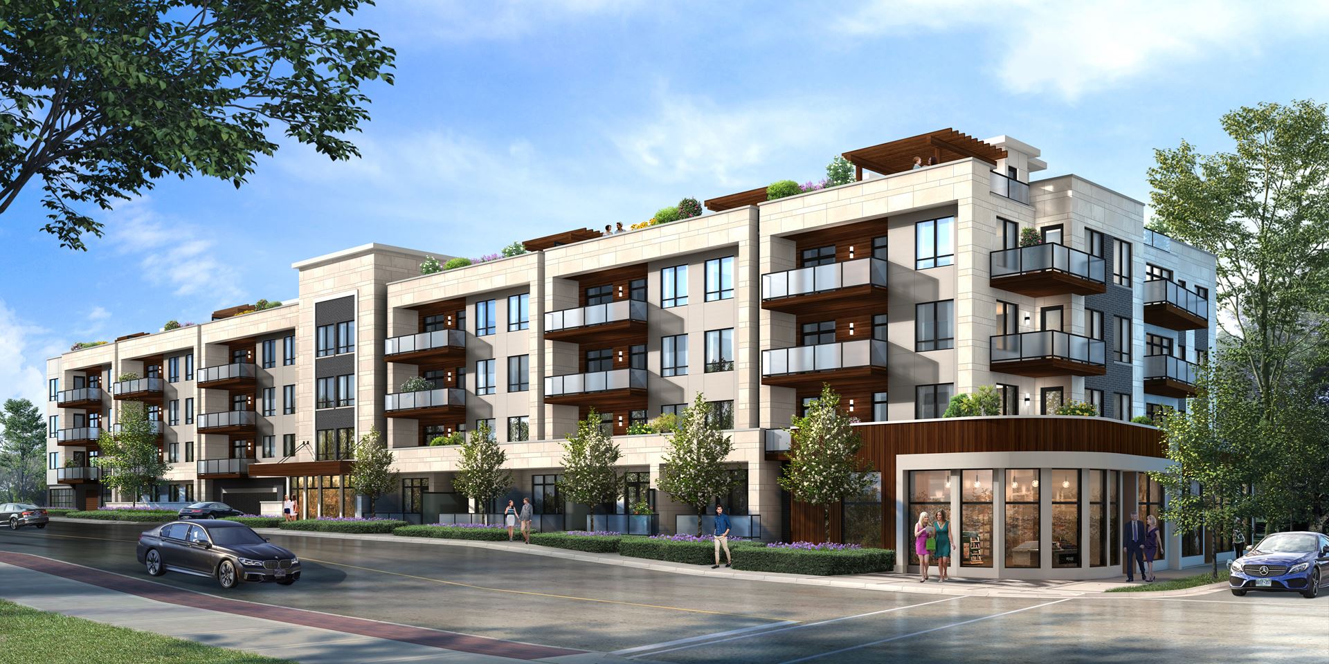 Berkshire Residences rendering