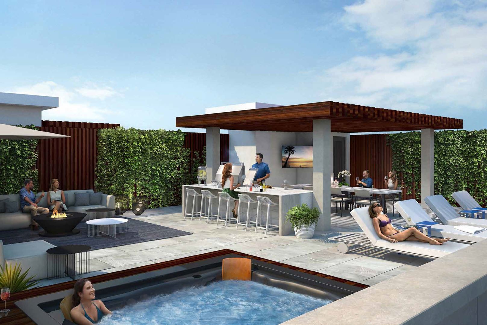 Berkshire Residences rendering