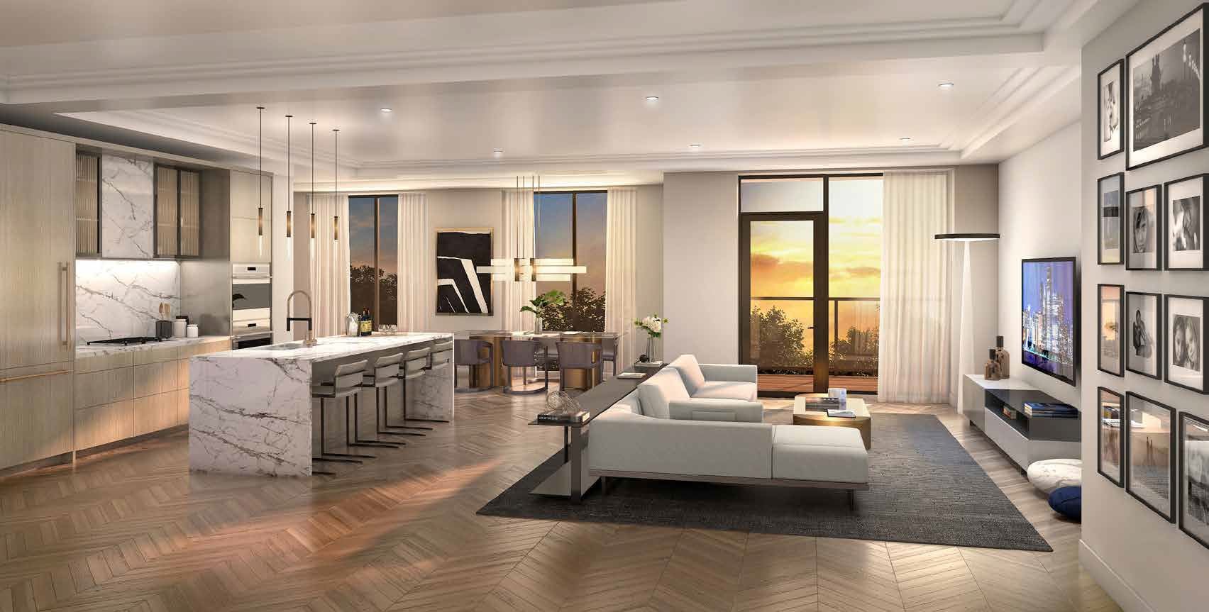 Berkshire Residences rendering