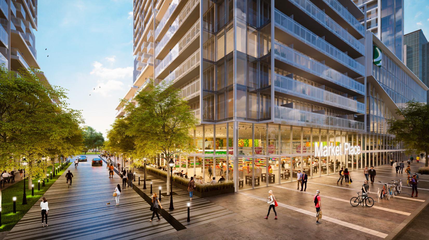 T1 at M2M Yonge & Finch rendering