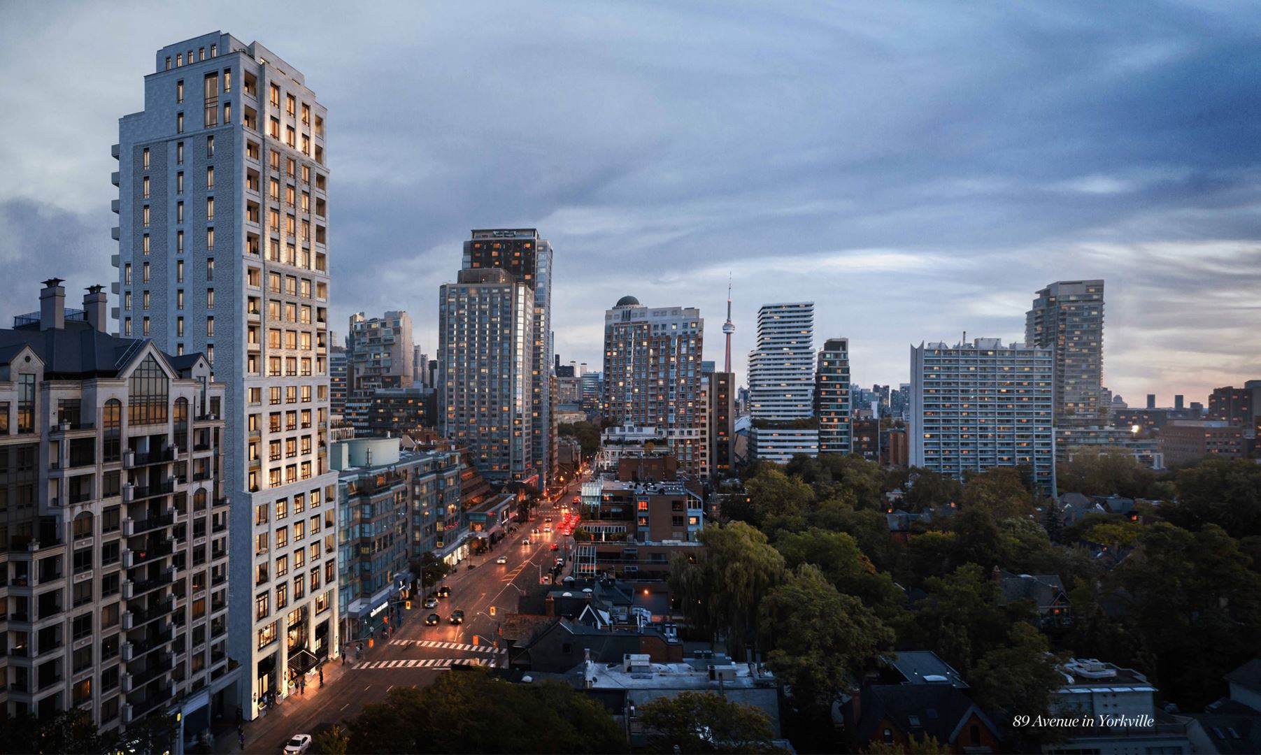89 Avenue, Yorkville rendering