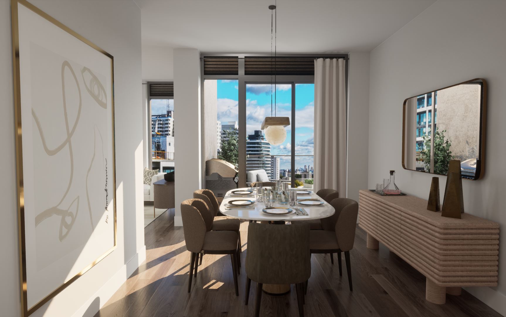 The Davisville rendering