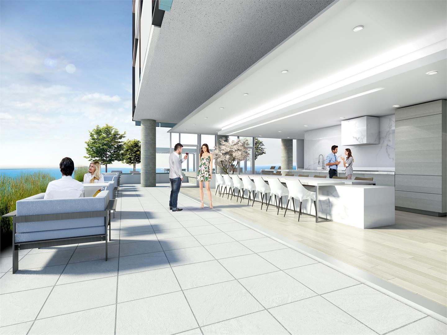 Nautique Lakefront Residences rendering