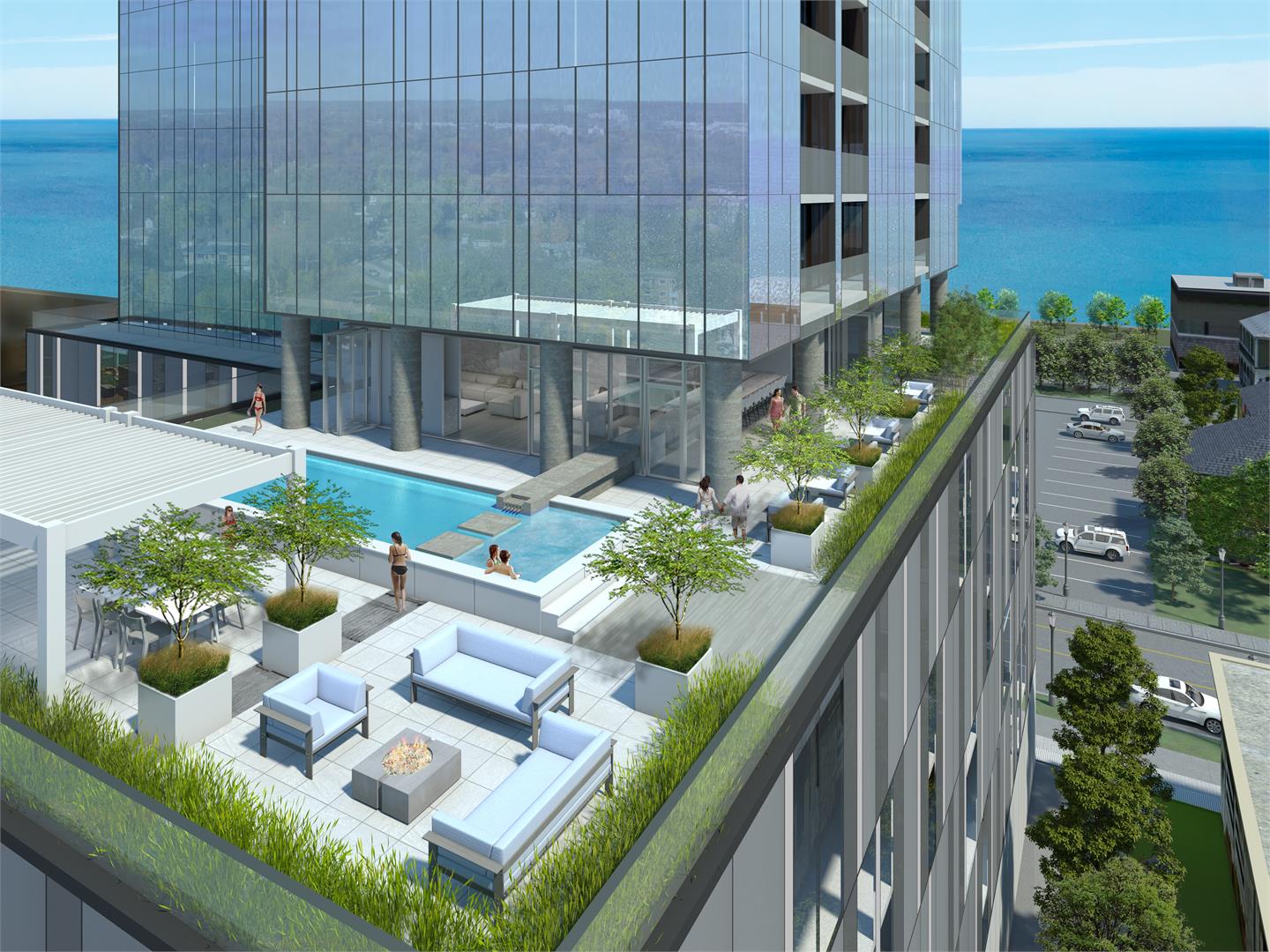 Nautique Lakefront Residences rendering