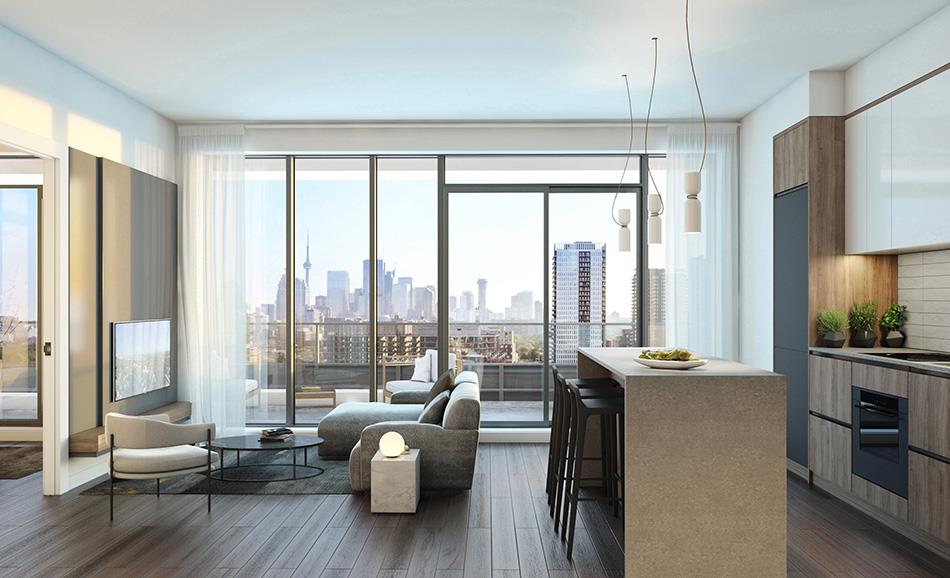River & Fifth Condos rendering