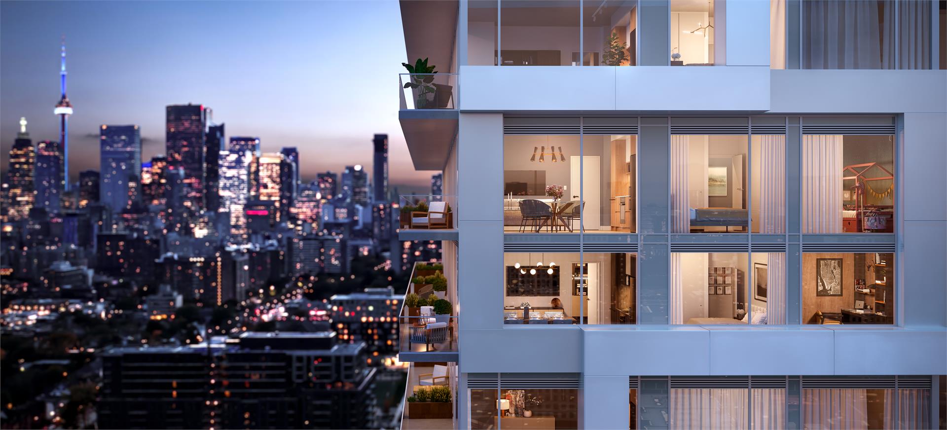 River & Fifth Condos rendering