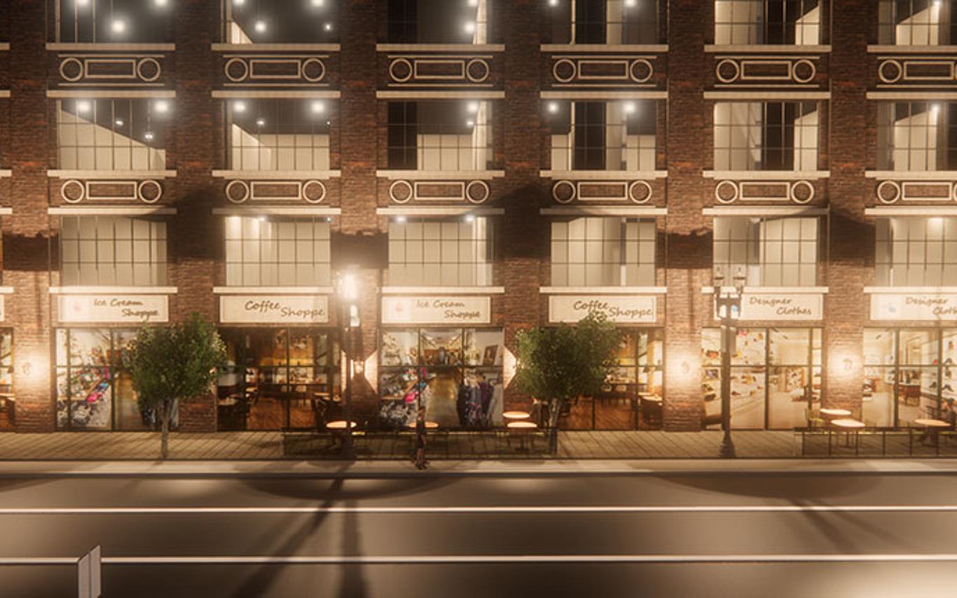 Beasley Park Lofts rendering