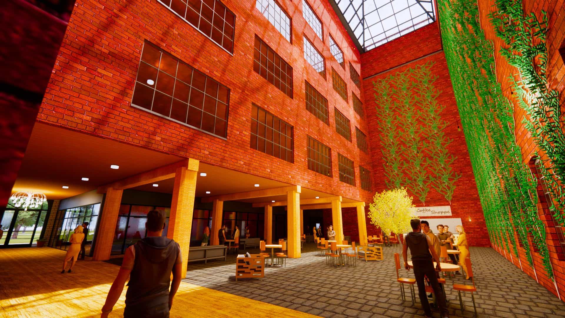 Beasley Park Lofts rendering