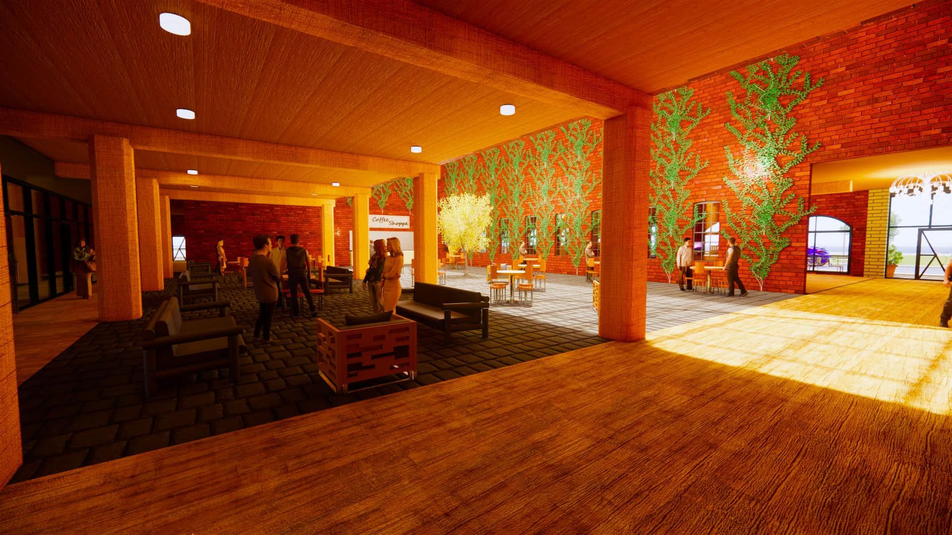 Beasley Park Lofts rendering