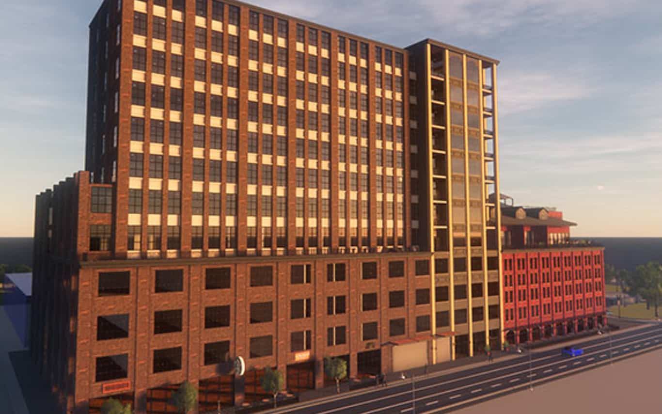 Beasley Park Lofts rendering