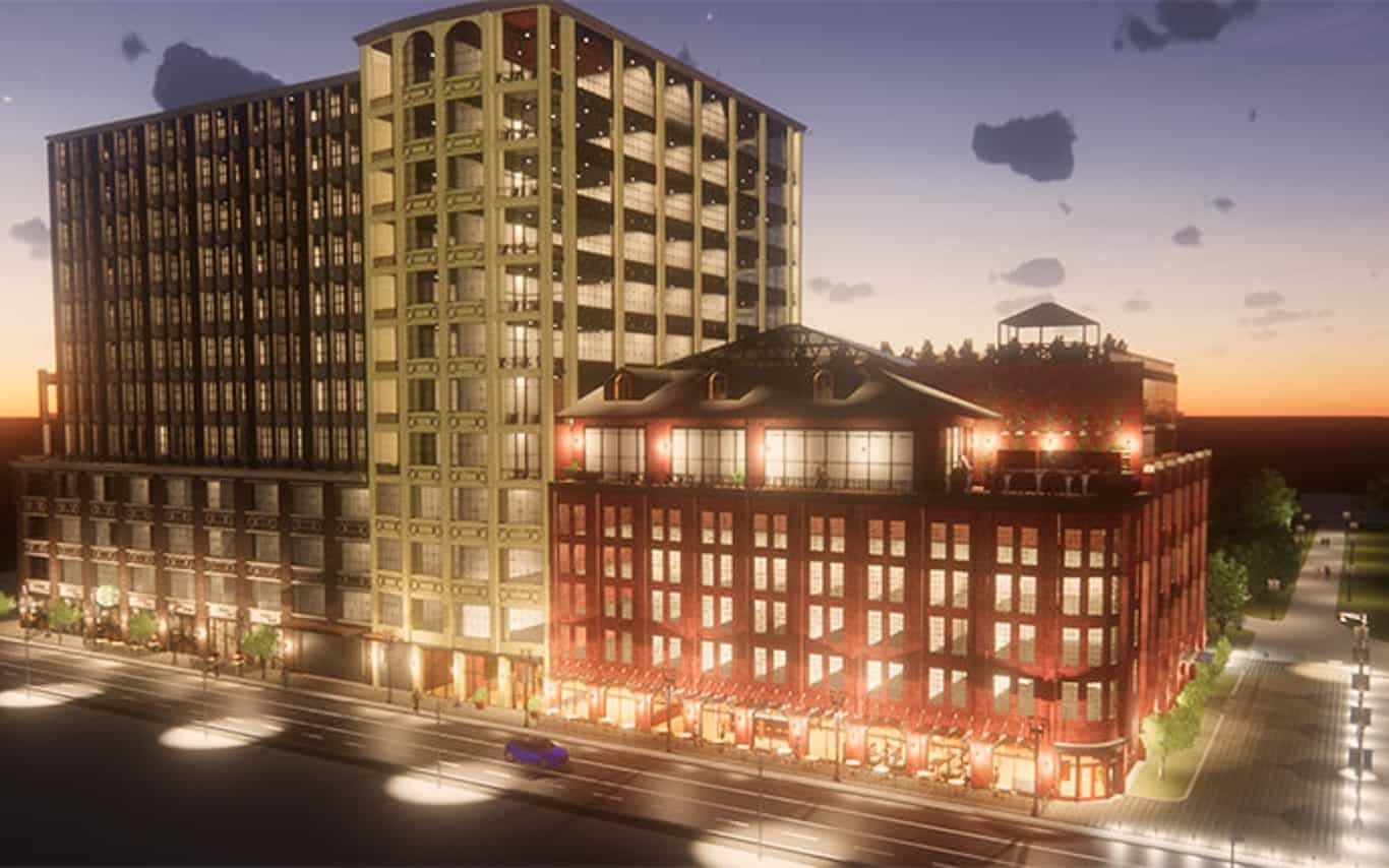 Beasley Park Lofts rendering