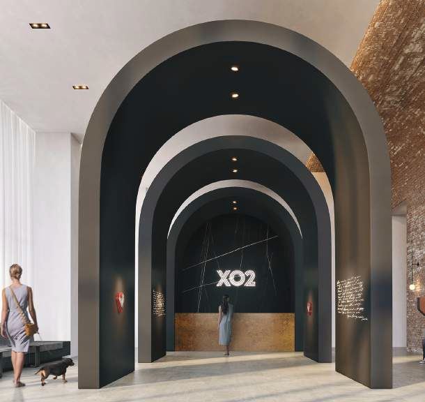 XO2 Condos rendering