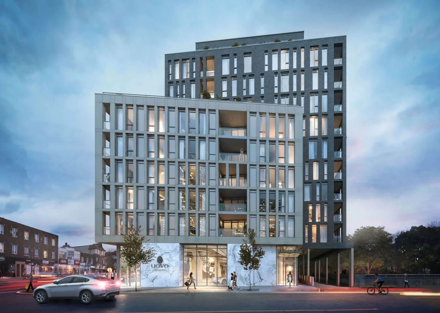 UOVO Boutique Residences rendering