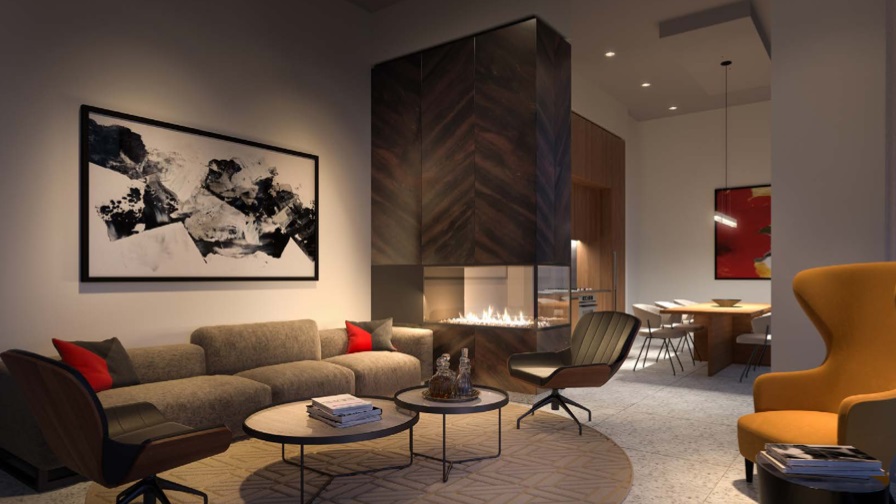 Television City Condos rendering