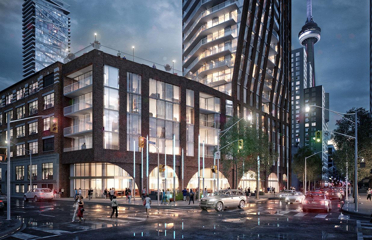The PJ Condos rendering