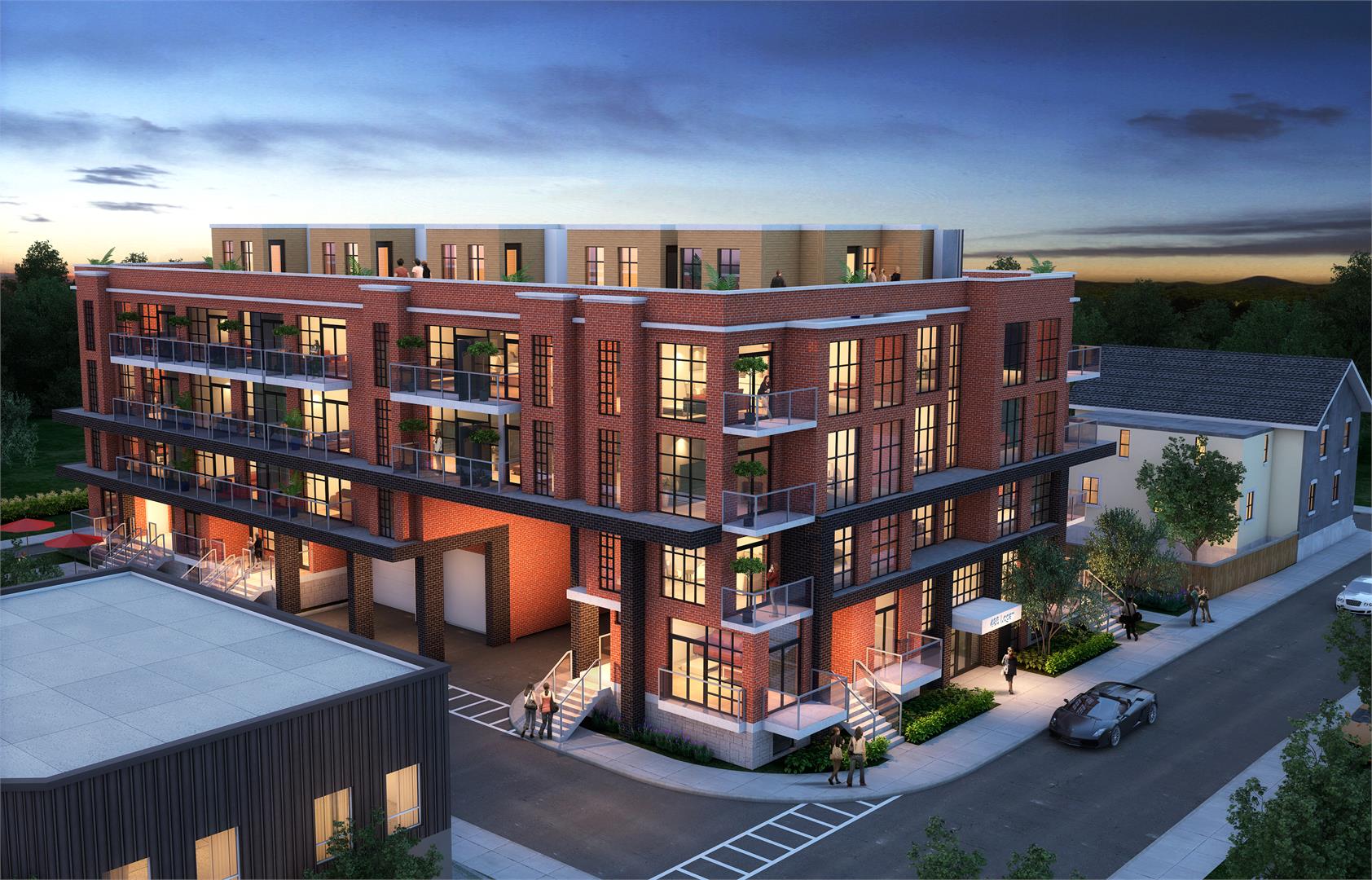 Elevate at Logan Towns rendering