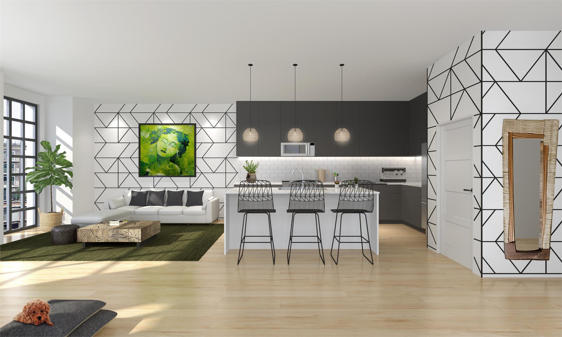 Elevate at Logan Towns rendering