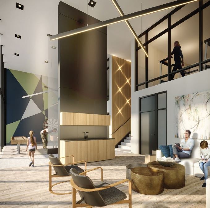 The Davis Residences at Bakerfield rendering