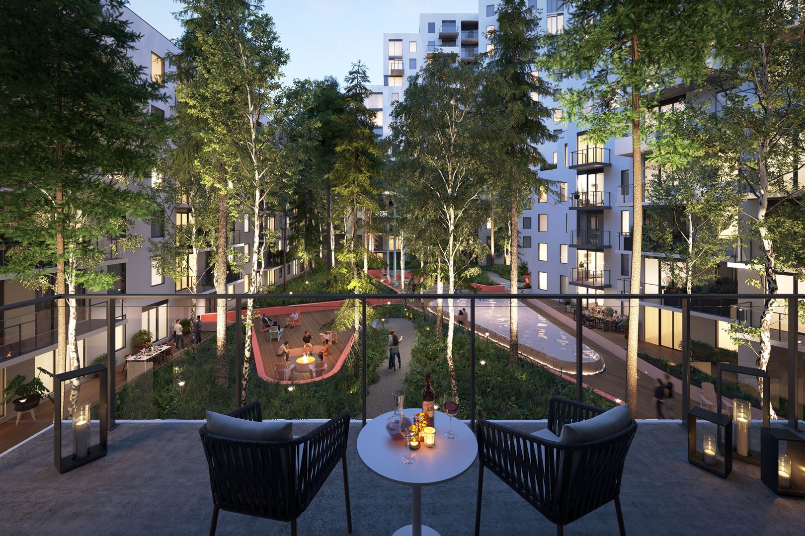 Queen & Ashbridge Condos rendering