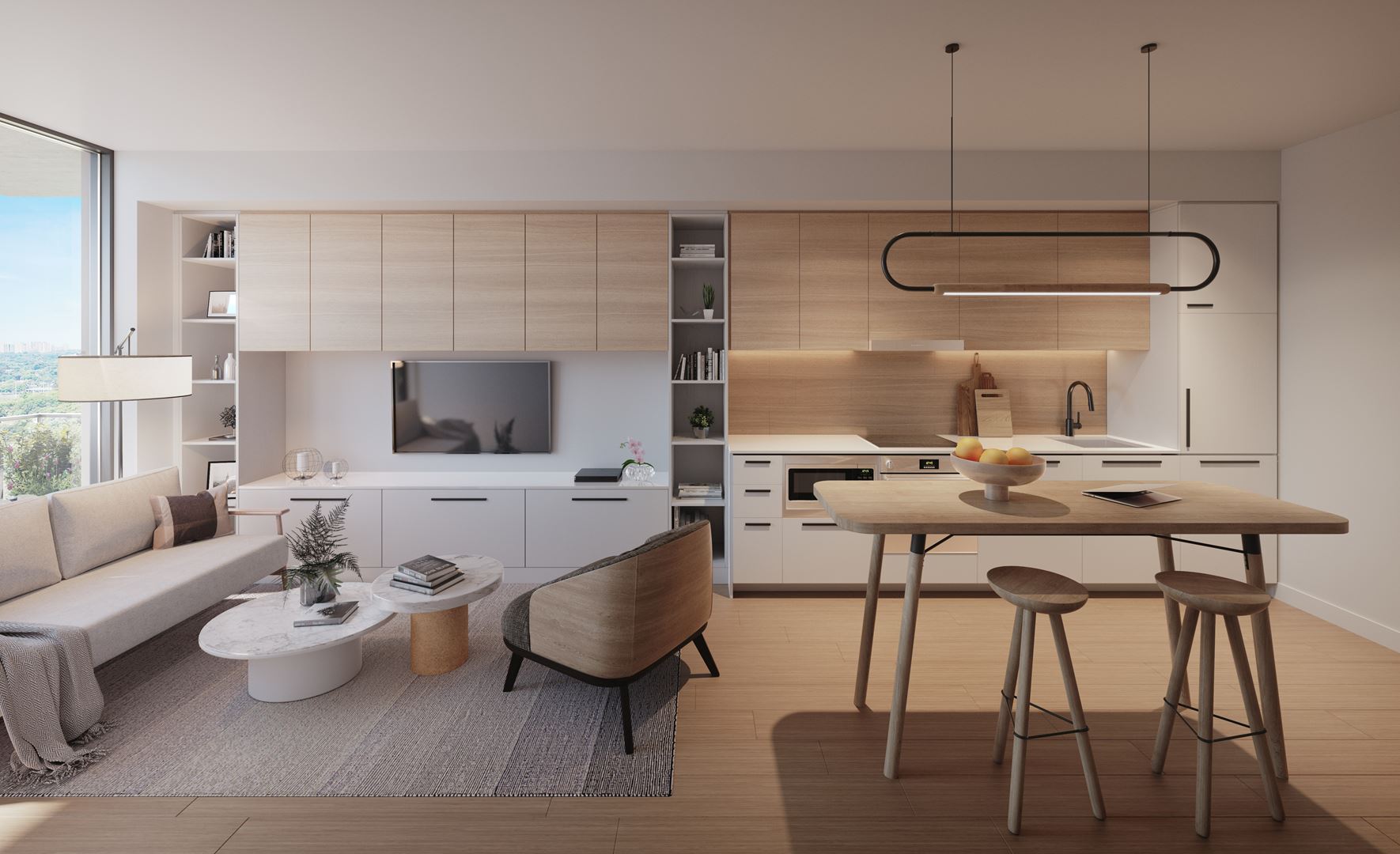 Queen & Ashbridge Condos rendering