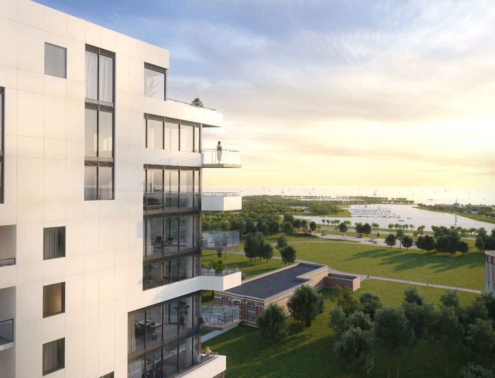 Queen & Ashbridge Condos rendering