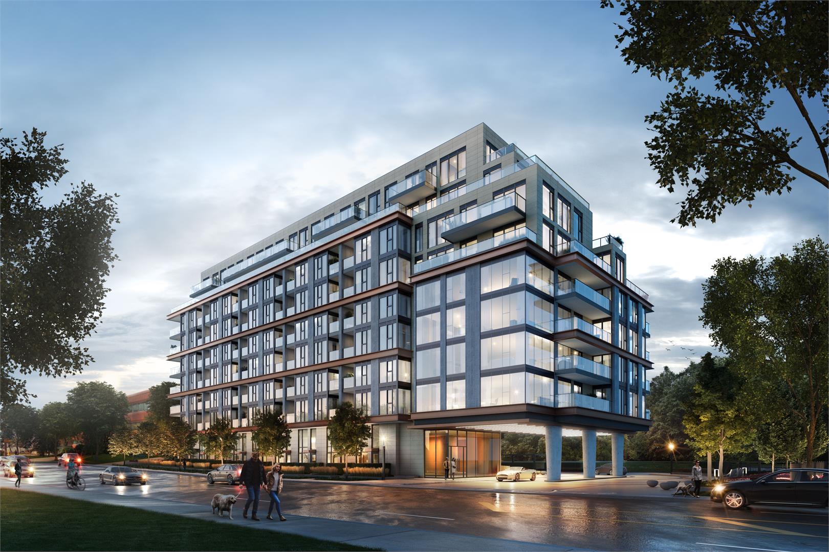 250 Lawrence Condos rendering