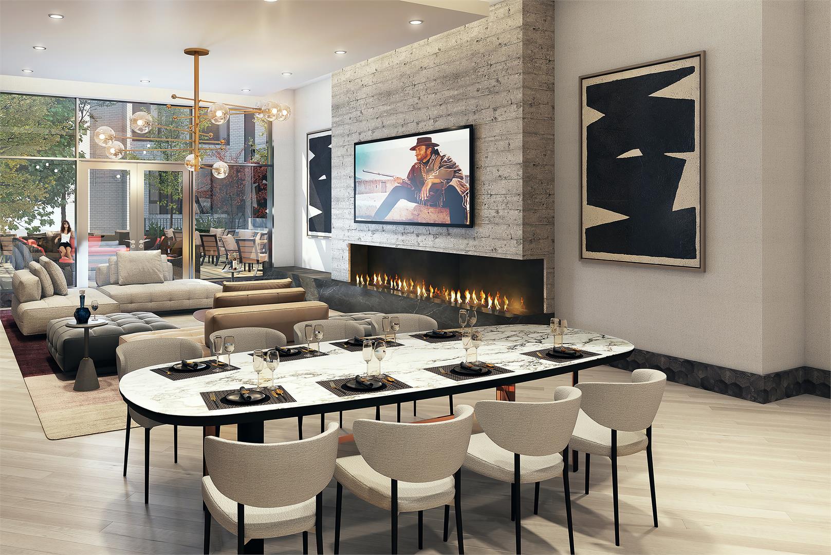 Reunion Crossing Condos & Urban Towns rendering