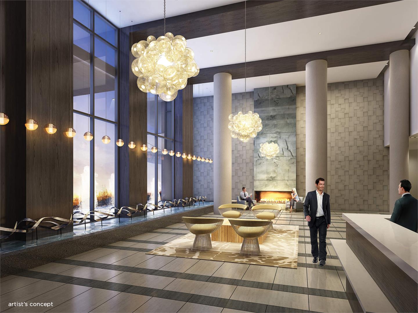 Water's Edge at The Cove rendering