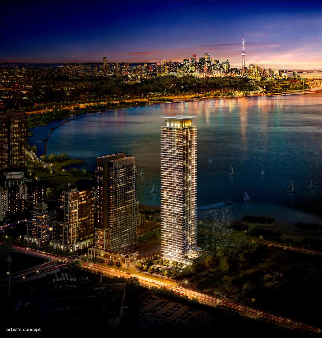 Water's Edge at The Cove rendering