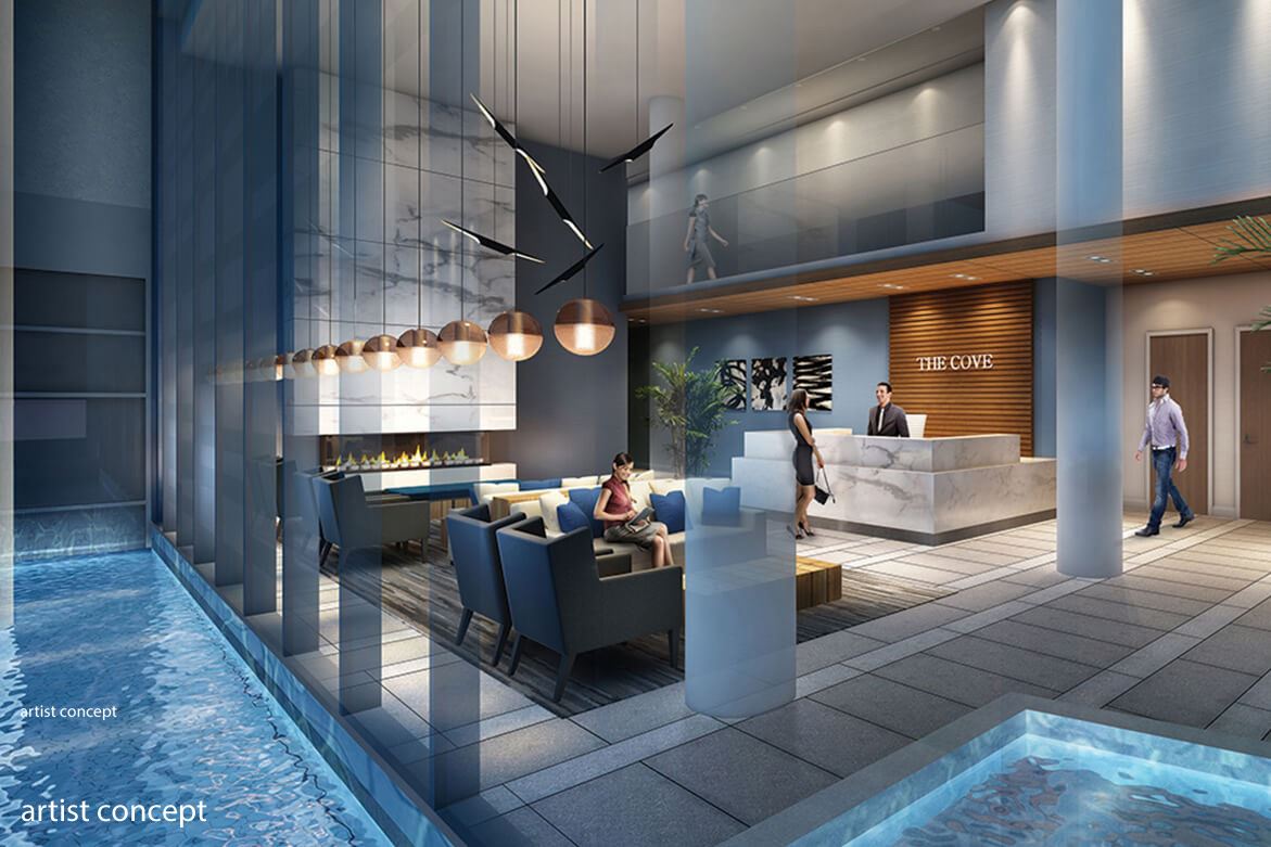 Water's Edge at The Cove rendering